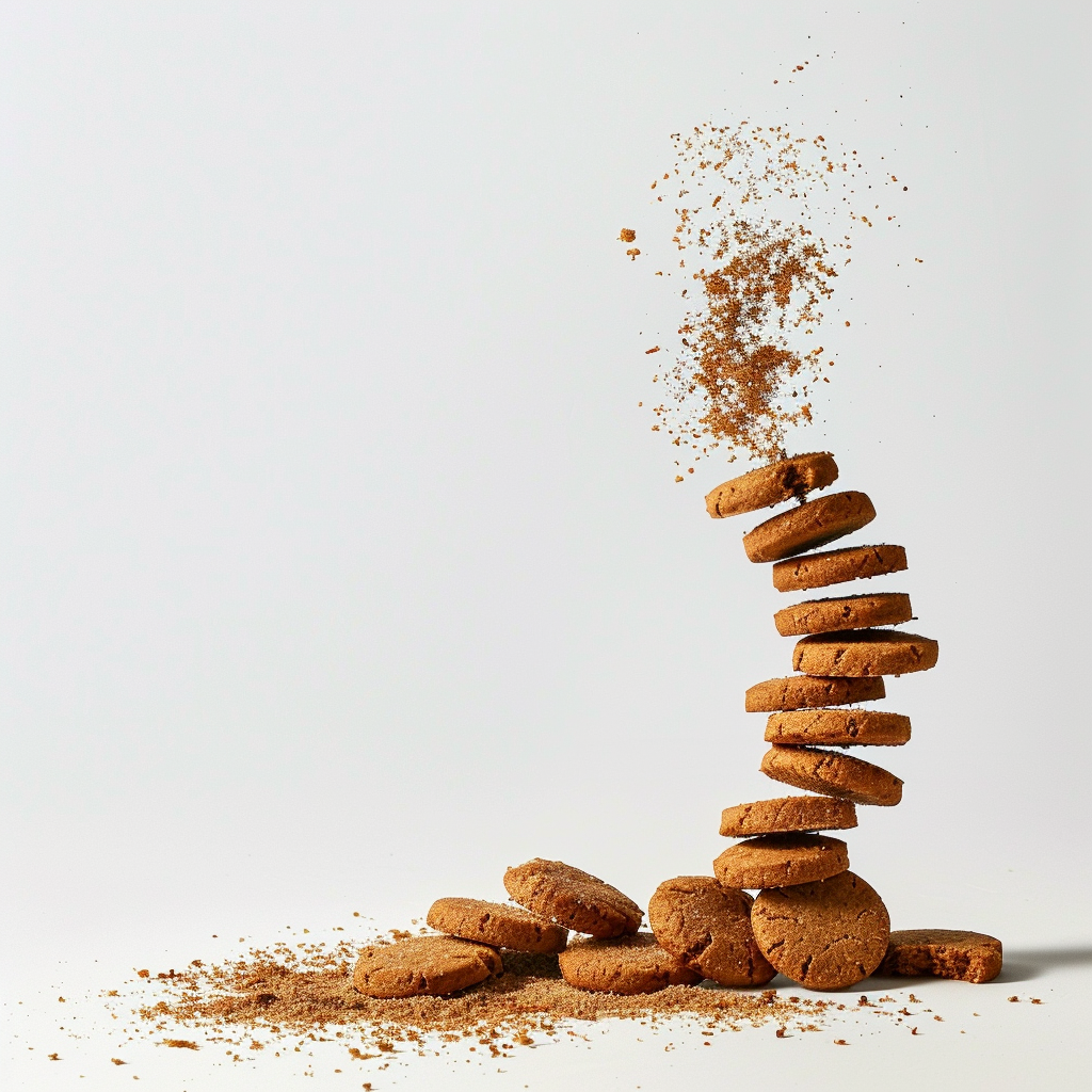 Et billede af nogle småkager, anvendes til at illustrere Tinghusets cookiepolitik (cookies betyder småkager).