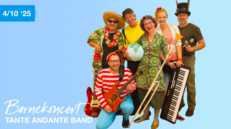 børnekoncert tante andante band