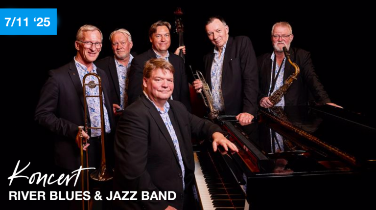 Koncert med RIVER BLUES & JAZZ BAND i Tinghuset